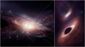 злиття галактика чорна діра
